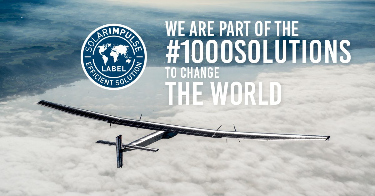 The Solar Impulse Label Awarded To Upcyclink Upcyclink